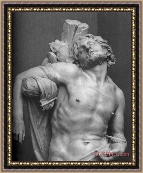 Gian Lorenzo Bernini Saint Sebastian [detail] Framed Print